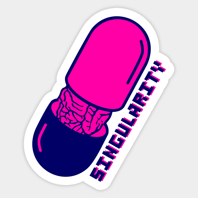 pill Sticker by Varts